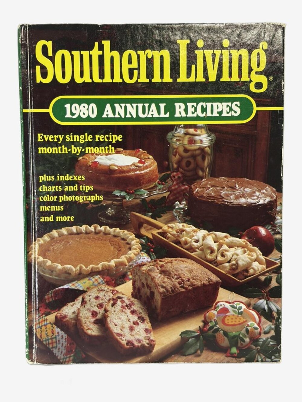 Vintage Southern Living 1980 Annual Recipes Cookbook Hardcover Cottagecore Retro